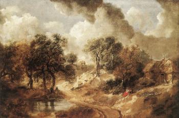 托馬斯 庚斯博羅 Landscape in Suffolk 托馬斯 庚斯博羅 Landscape in Suffolk
